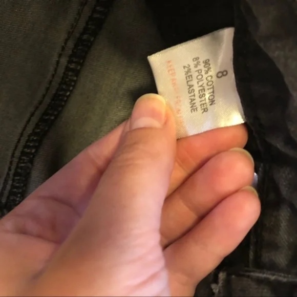 Boohoo Jenna High Rise Ankle Grazer Jeans Black - Picture 6 of 6